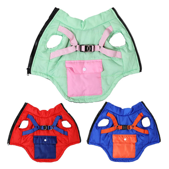 Warm Waterproof Dog Jacket