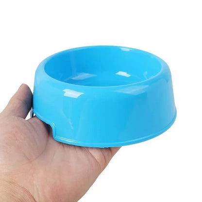 Pet Bowls Plastic Food &amp; Water Feeding Dish