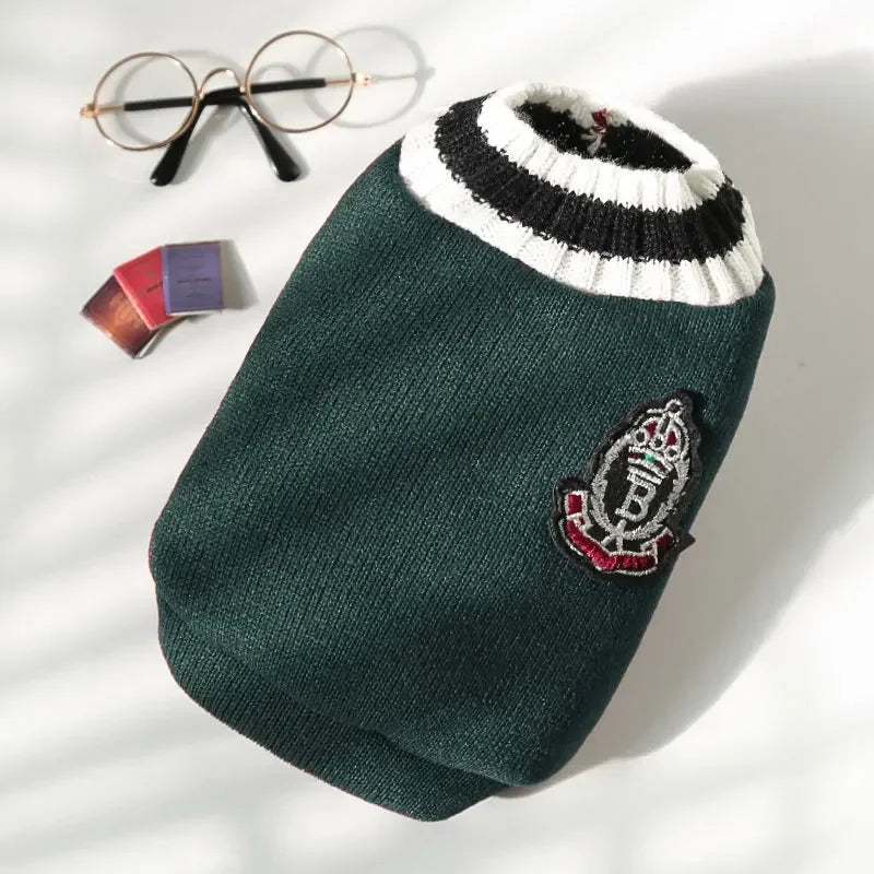 Warm Knitted Dog Sweater