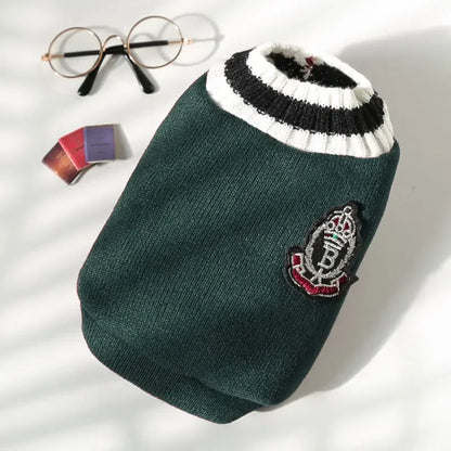 Warm Knitted Dog Sweater