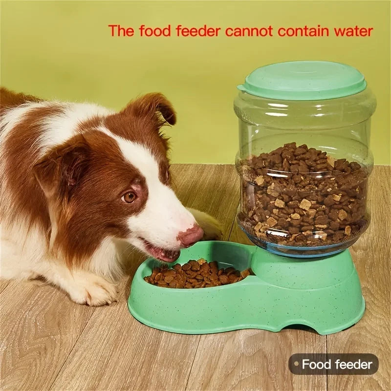Large-Capacity Automatic Pet Feeder &amp; Waterer