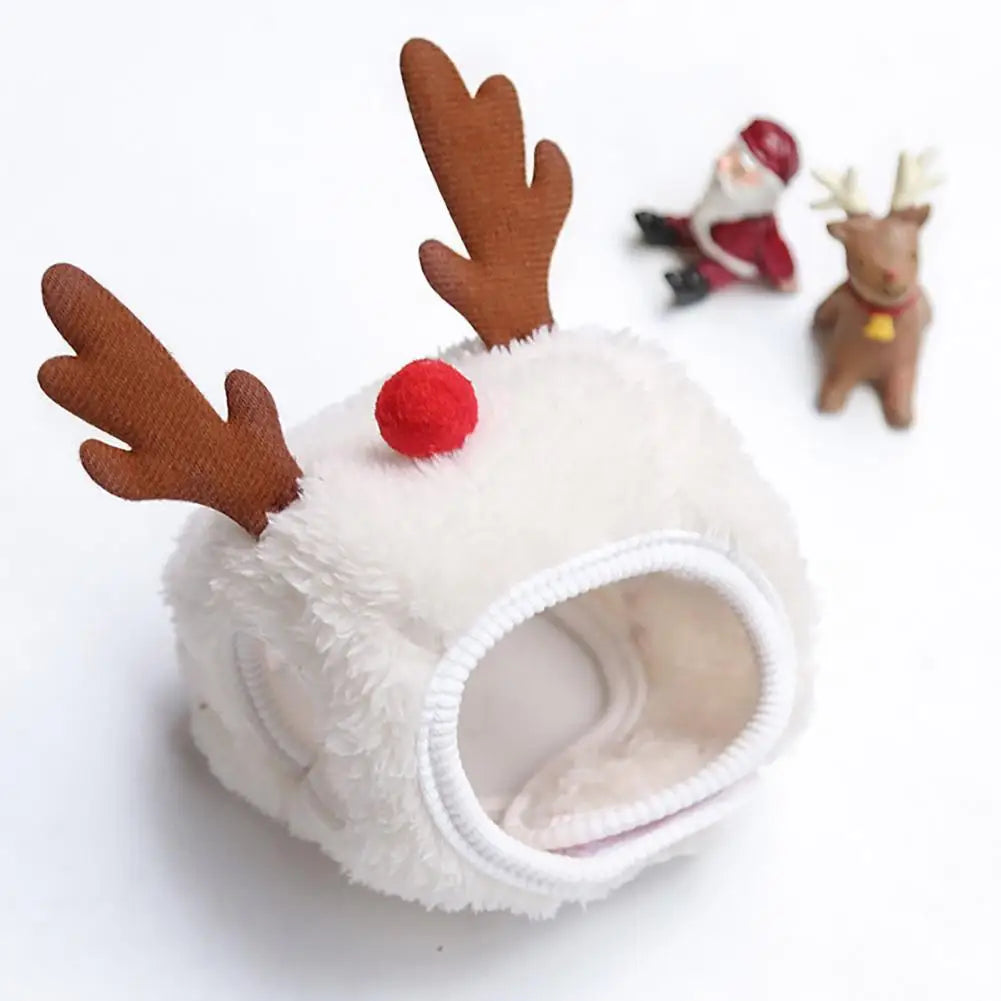 Christmas Pet Outfit with Hat &amp; Bib