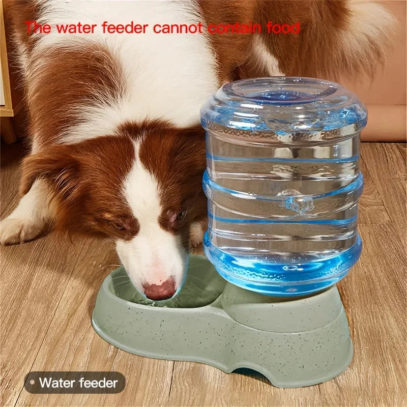 Large-Capacity Automatic Pet Feeder &amp; Waterer