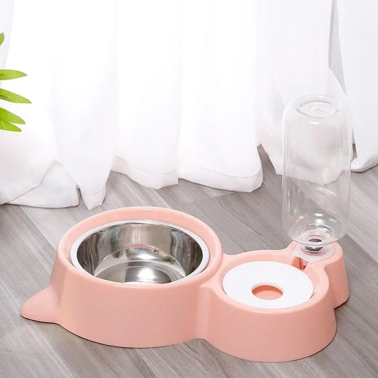 Automatic Pet Feeder with Silicone Bowls