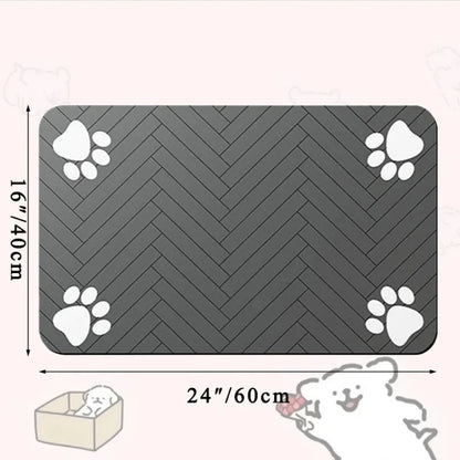 Waterproof Pet Placemat for Food &amp; Water Bowls