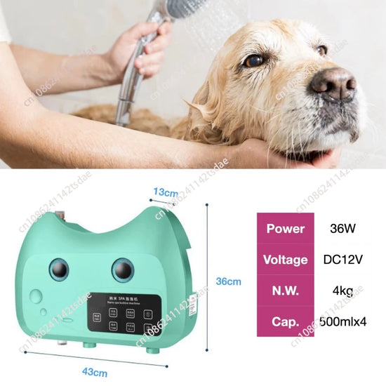 Automatic Pet Shampoo & Bubble Mixer