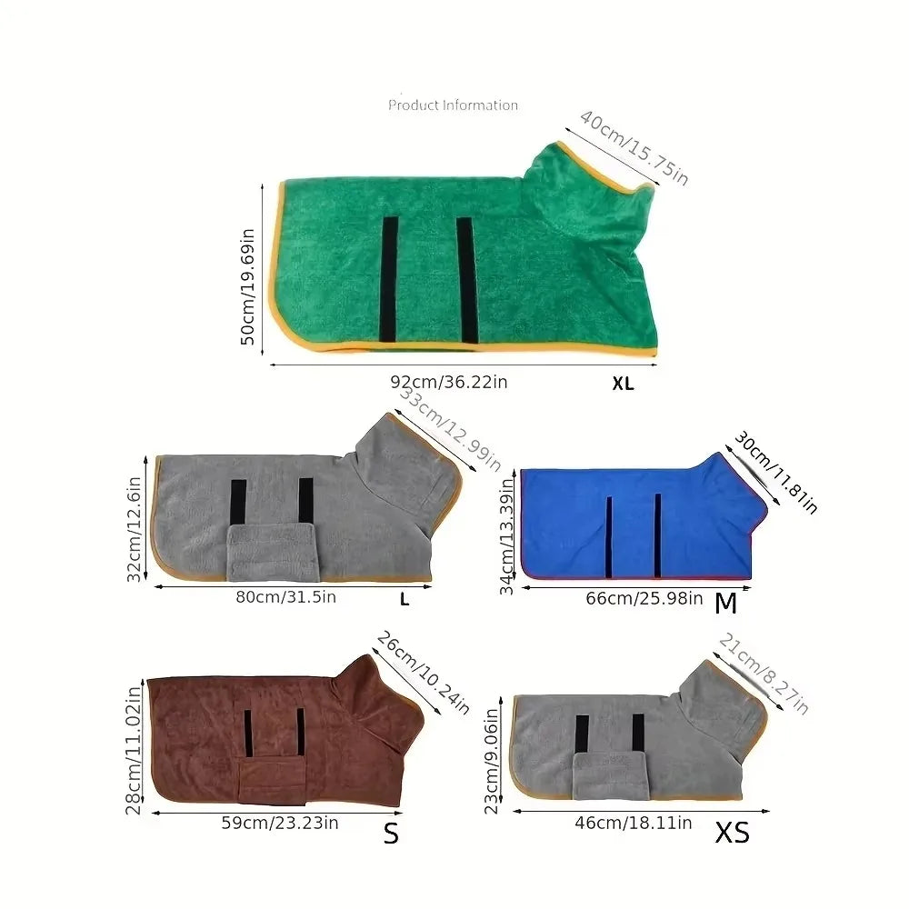 Super Absorbent Pet Bath Towel