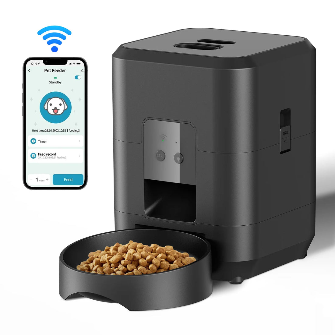APP-Controlled Automatic Pet Feeder