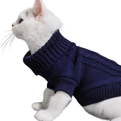 Soft Woolly Pet Sweater Jacket