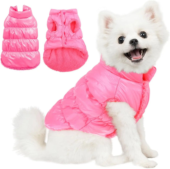 Waterproof Fleece Dog Jacket