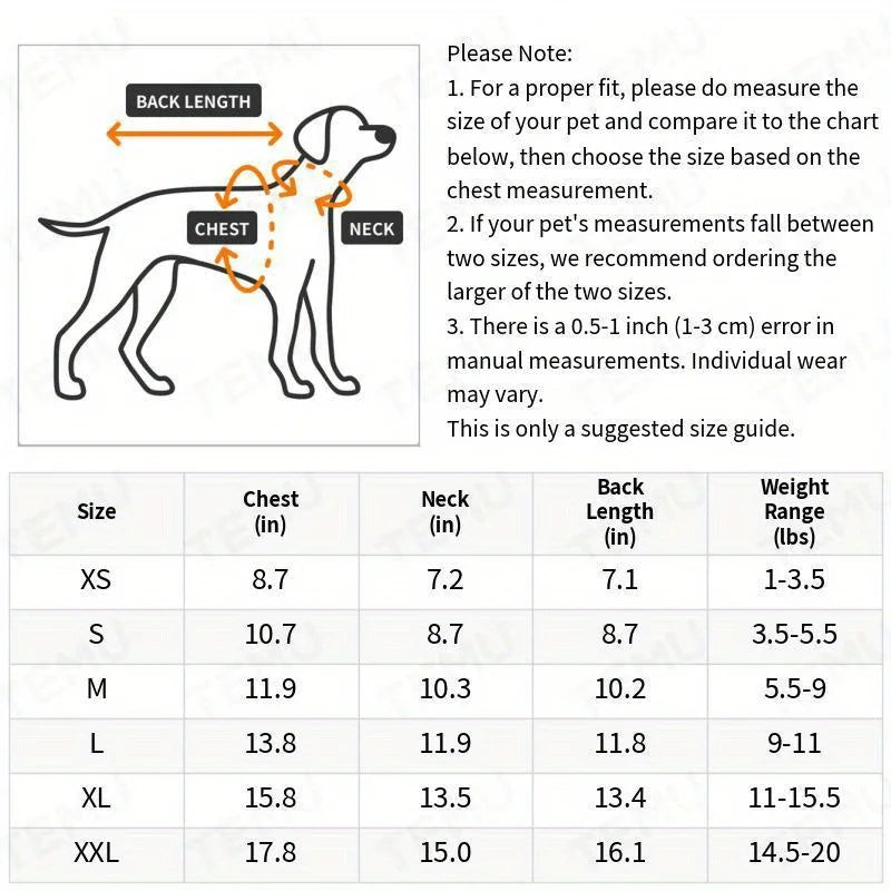 Winter Waterproof Dog Jacket