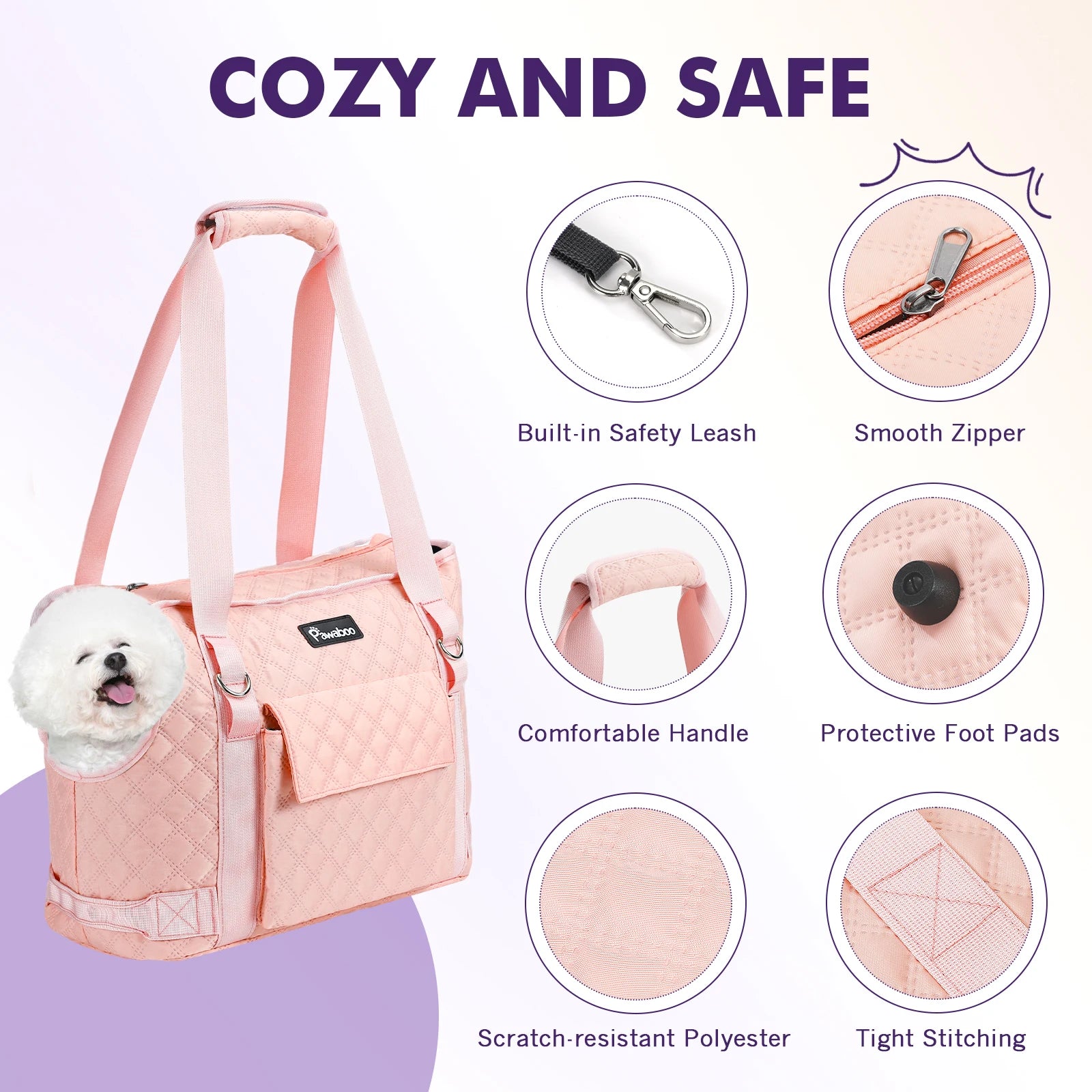Pawaboo Dog Purse Carrier